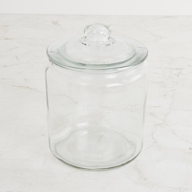Palestine Glass Storage Jar - 3.8L