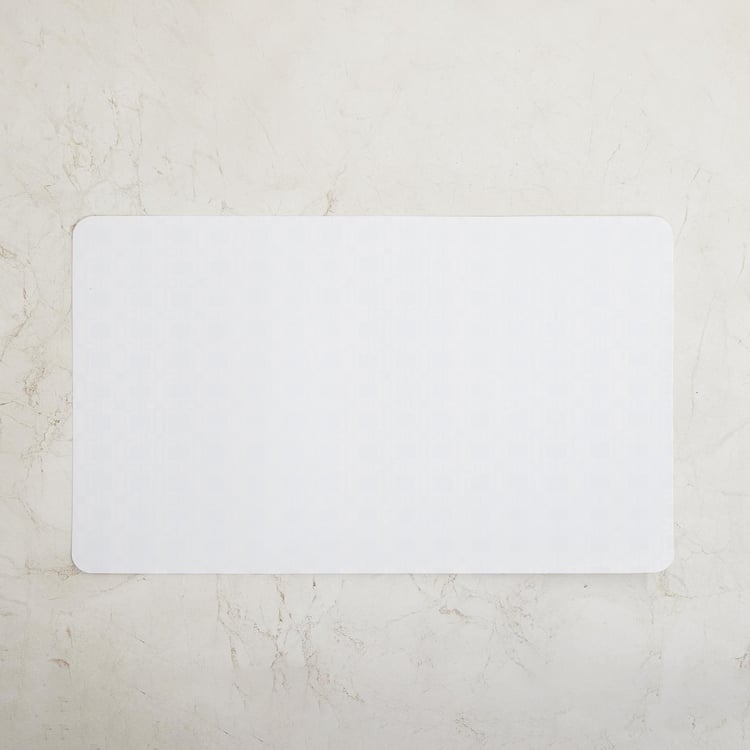 Mandarin Osaka Printed Grey Placemat- Polypropylene- Set of 6- 43 x 28 cm