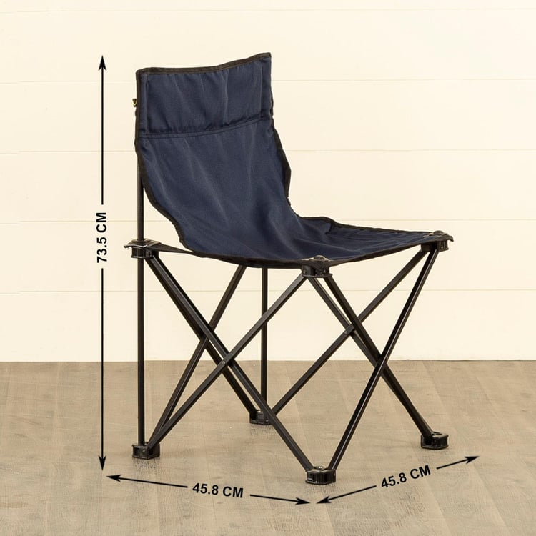 Helios Aqua Foldable Camping Chair With Carrying Bag - Large
