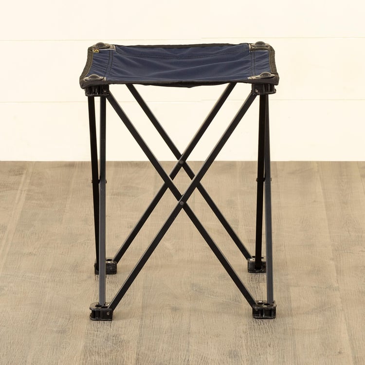 Helios Aqua Foldable Camping Stool With Carrying Bag - Large