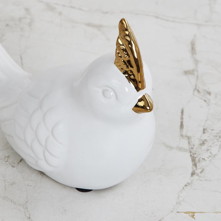 Splendid Solid Bird Figurine