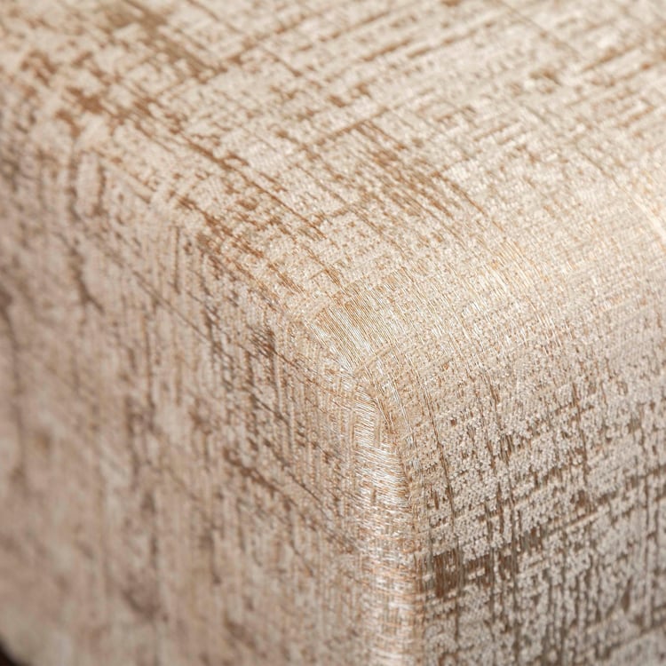 Delport Fabric Ottoman - Beige