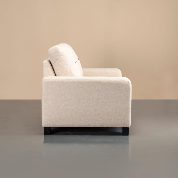 Helios Quebec Nxt Fabric 2-Seater Sofa - Beige