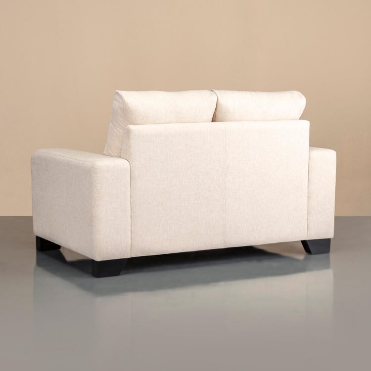 Helios Quebec Nxt Fabric 2-Seater Sofa - Beige