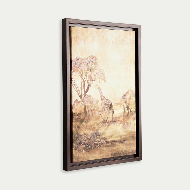 Artistry Giraffe With Tree Picture Frame - 40x60cm