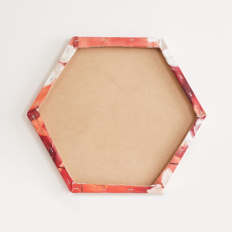 Brezza Hexagon Flower Picture Frame - Set of 3