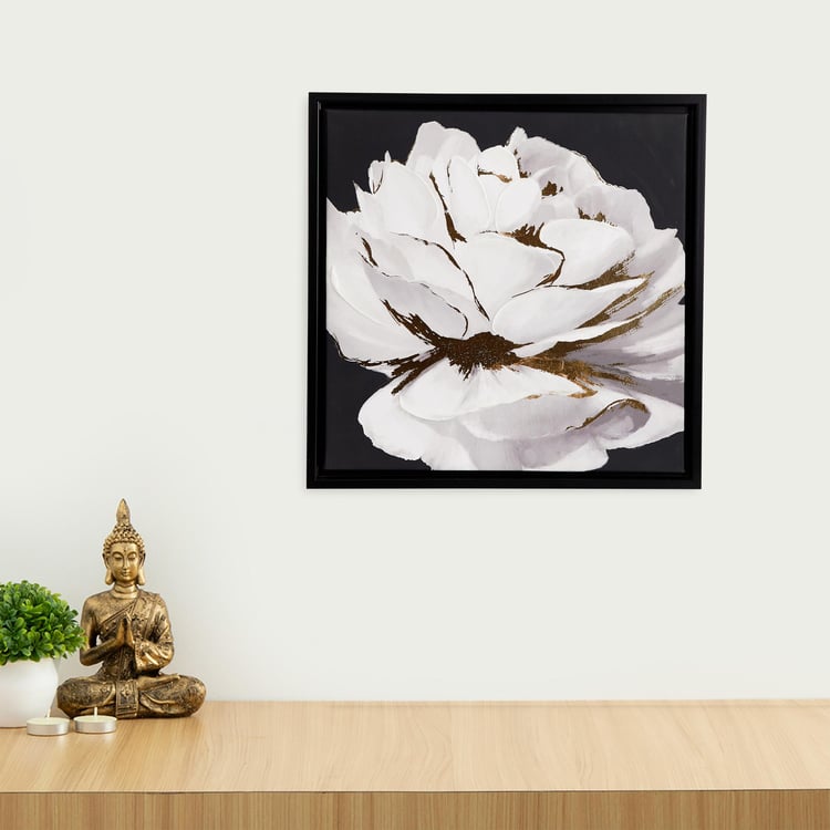 Mezzuna Floral Picture Frame - 40 x 40 cm