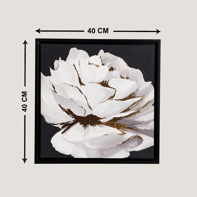 Mezzuna Floral Picture Frame - 40 x 40 cm