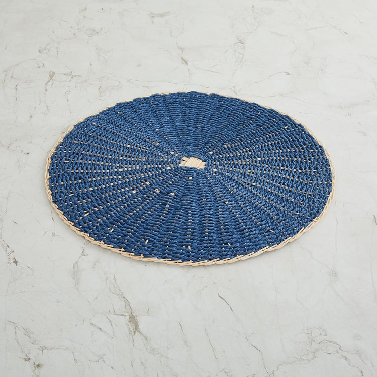 Foliage Swirl Rattan Handmade Placemat