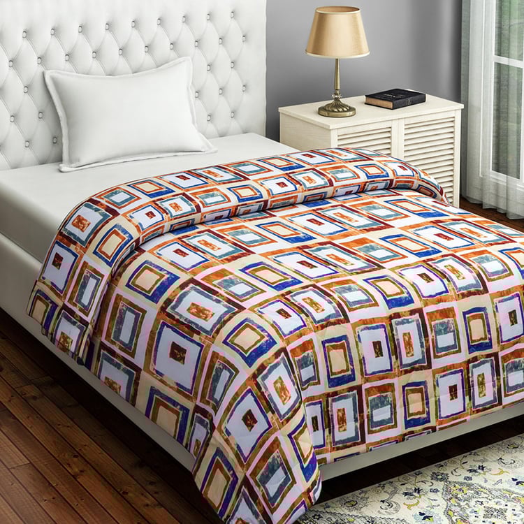 SWAYAM Sparkle Printed Single Bed Comforter - 2.28 m x 1.52 m