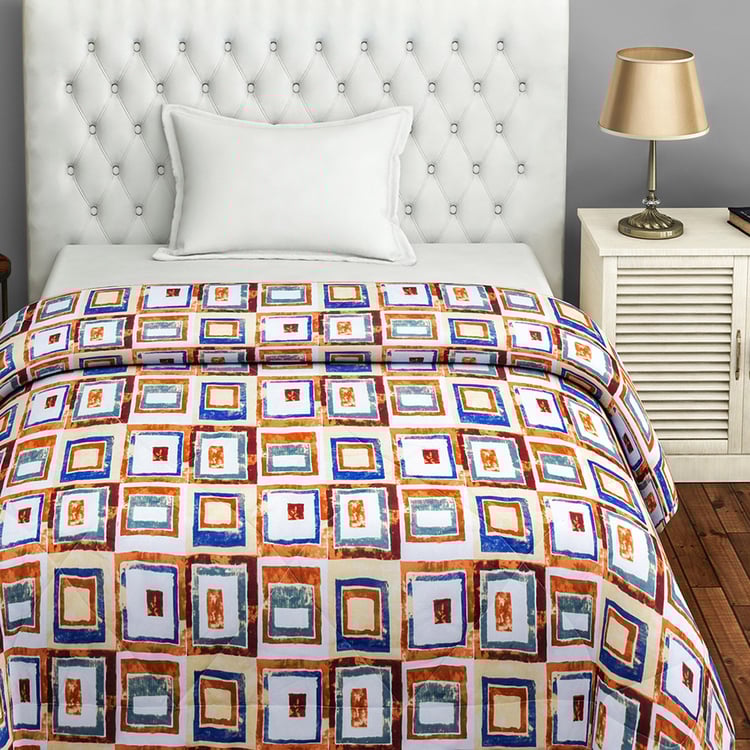 SWAYAM Sparkle Printed Single Bed Comforter - 2.28 m x 1.52 m