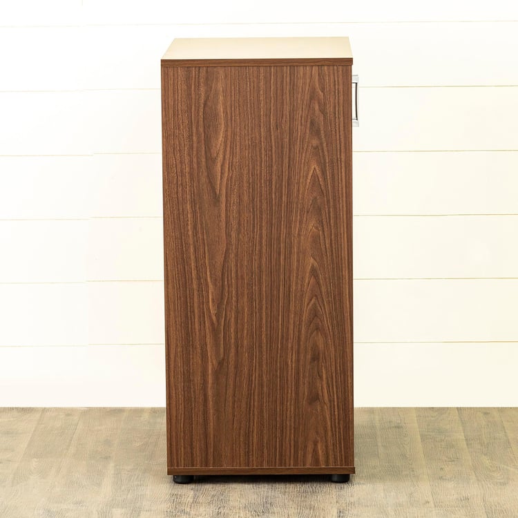 Helios Lewis Mustang 2-Door Multipurpose Cabinet - Brown