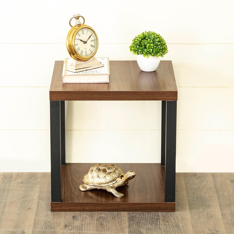 Helios Arvis End Table - Brown