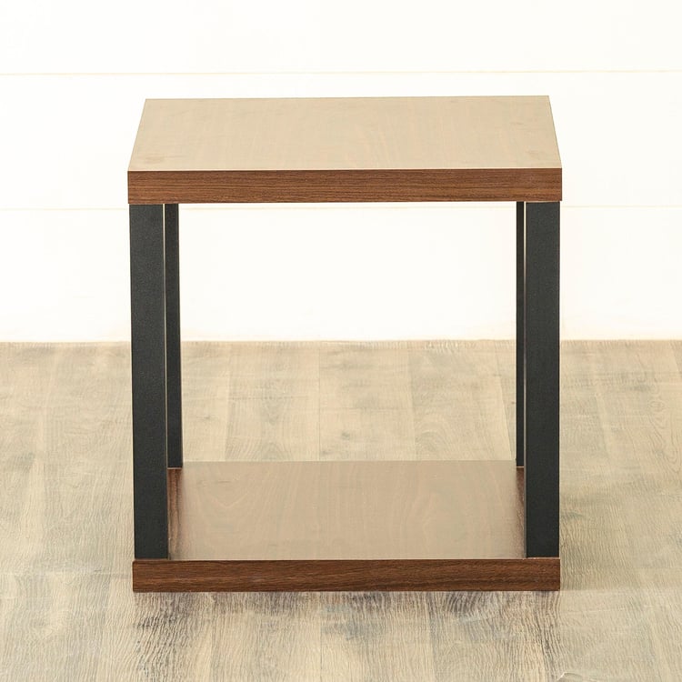 Helios Arvis End Table - Brown