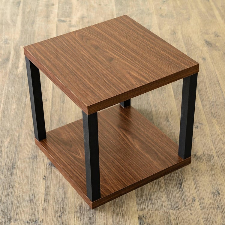 Helios Arvis End Table - Brown