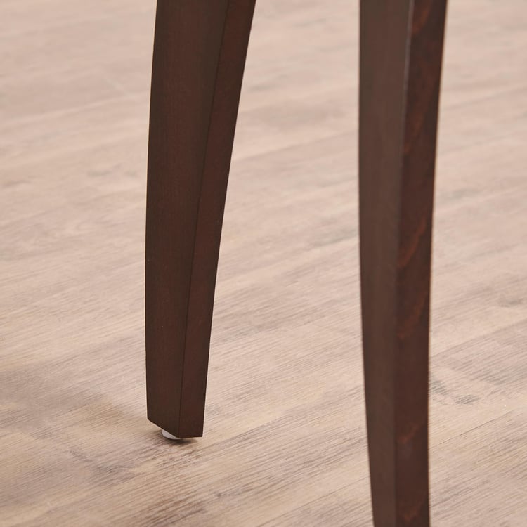 Spectra Brown Beech Wood Set Of 2 Dining Chair