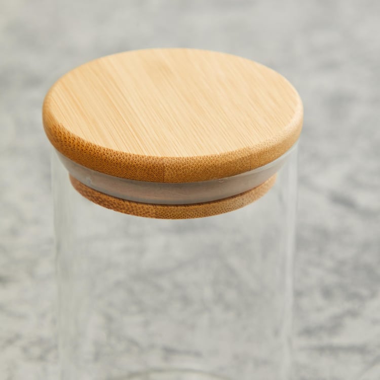 Palestine Borosilicate Jar with Bamboo Lid - 250ml