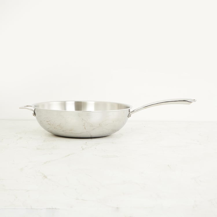 Chef Special Stainless Steel Wok - 34cm
