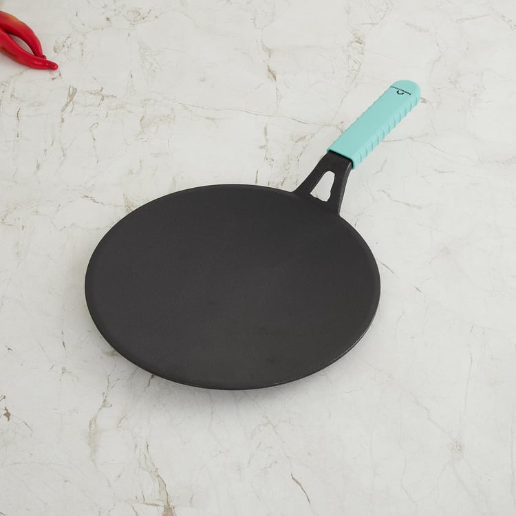 Healthy Living Cast Iron Concave Tawa - 26cm