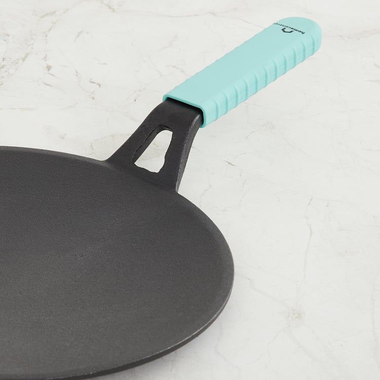 Healthy Living Cast Iron Concave Tawa - 26cm