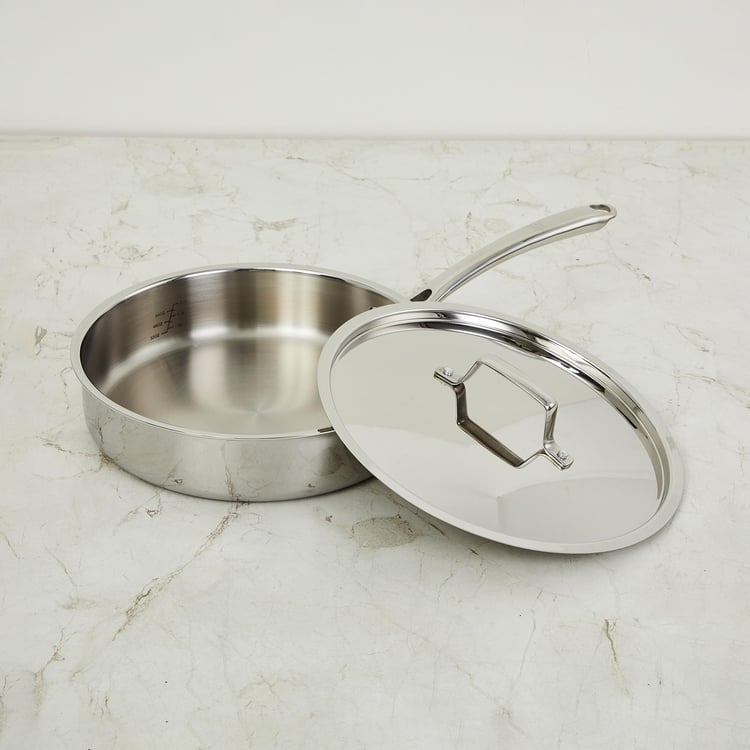 Buy Chef Special Stainless Steel Sauté Pan with Lid 26cm from Home