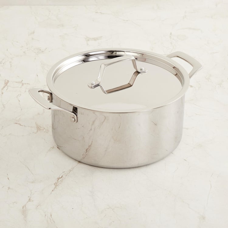 Chef Special Stainless Steel Casserole with Lid - 5.3L