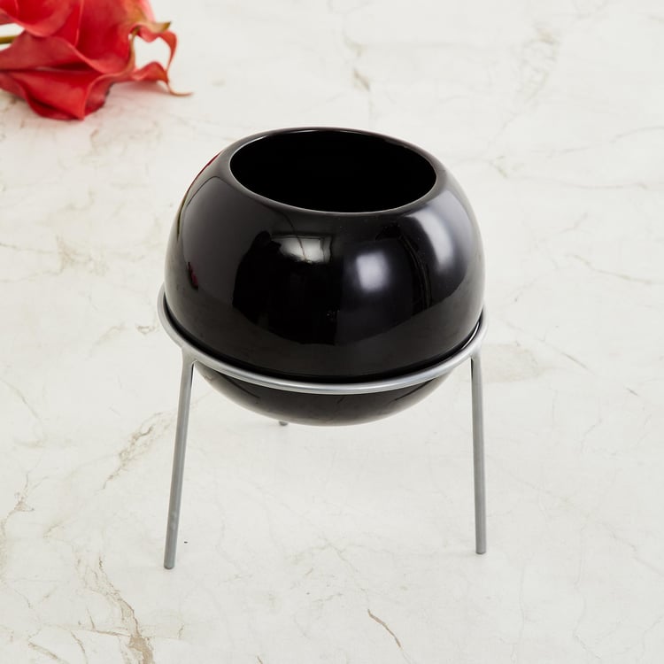 Splendid Solid Flower Pot with Stand