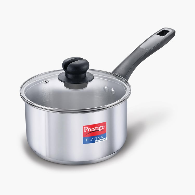 PRESTIGE Platina Pop Cookware Sauce Pan- 16 cm