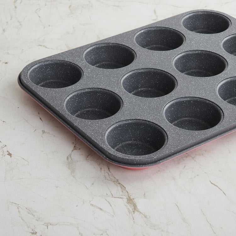 Bakers Pride Carbon Steel 12 Cups Mini Muffin Pan