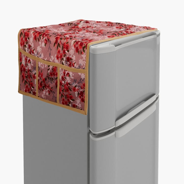 Corsica Fabric Printed Fridge Top Cover