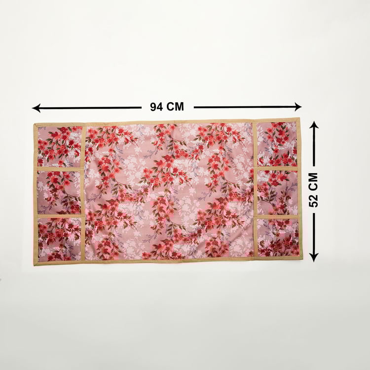Corsica Fabric Printed Fridge Top Cover