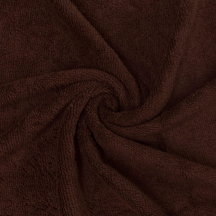 SPACES Colorfas - Brown Cotton Bath Towel - 75x150cm