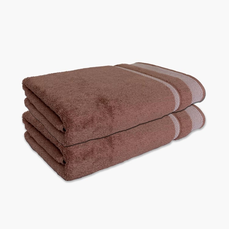 SPACES Hygro Textured Hand Towel - Set of 2 - 40 x 60 cm