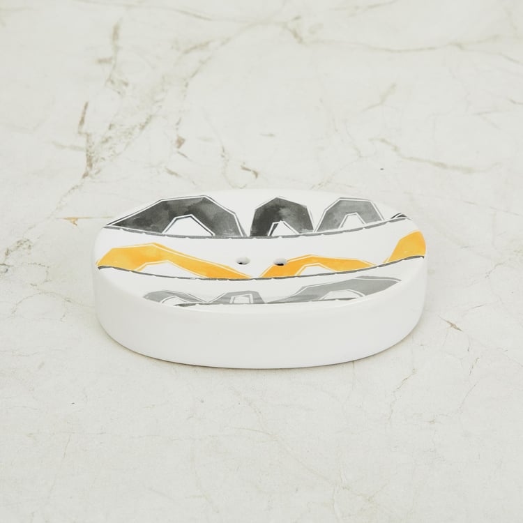 Everyday Essential Printed 3-Pc. Bathroom Accessories Set