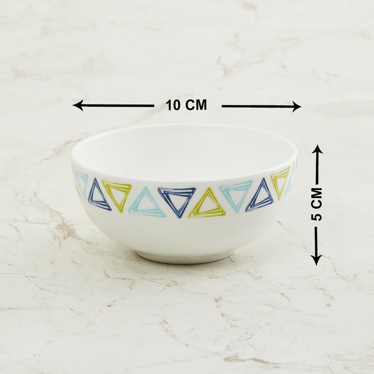Medleys Bone China Printed Curry Bowl
