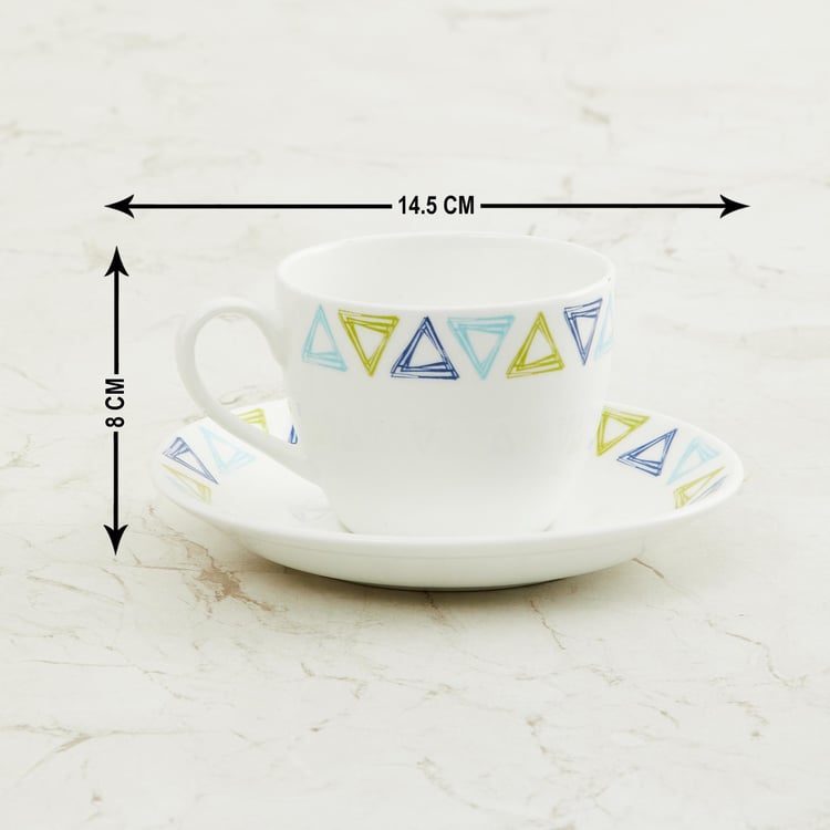 Medleys Printed Cup and Saucer