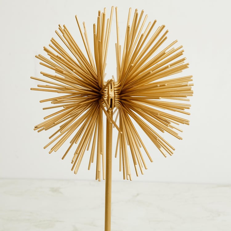 Leon Table Accent with Wood Base