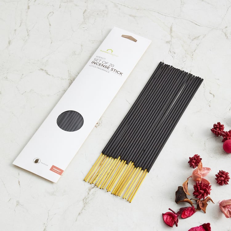 Serenity Set of 20 Lotus Incense Sticks