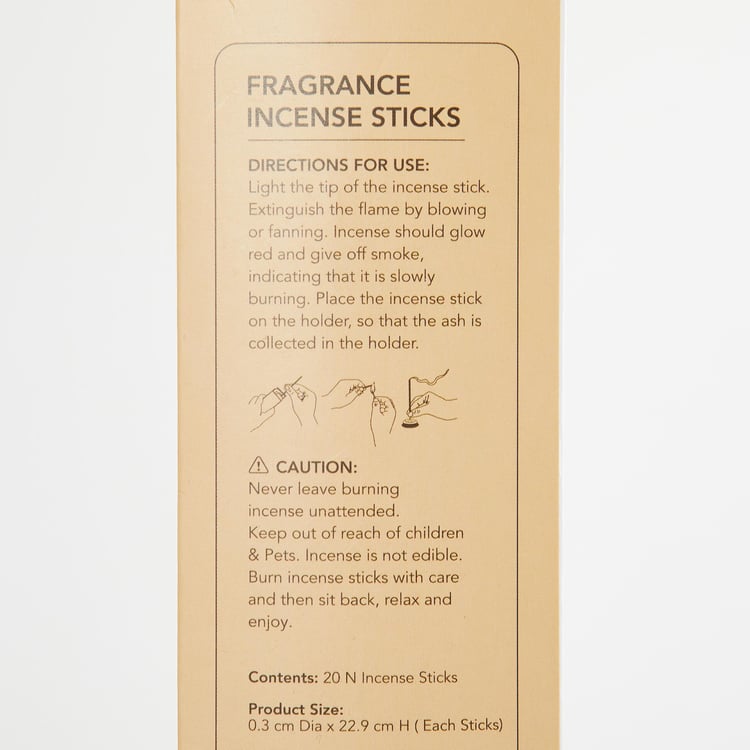 Serenity Set of 20 Lotus Incense Sticks