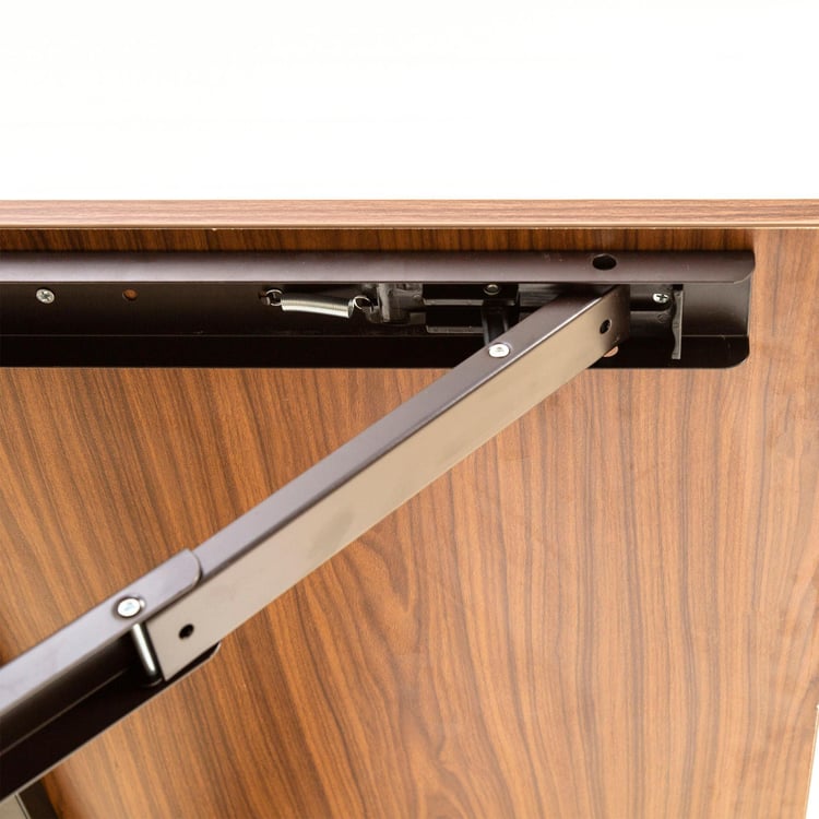 Helios Spacio Portable Folding Study Table - Brown