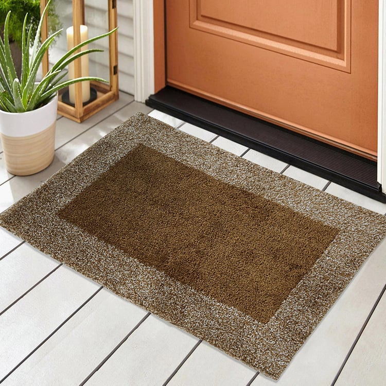 SPACES Valance Textured Large Foot Mat - 49 cm x 80 cm