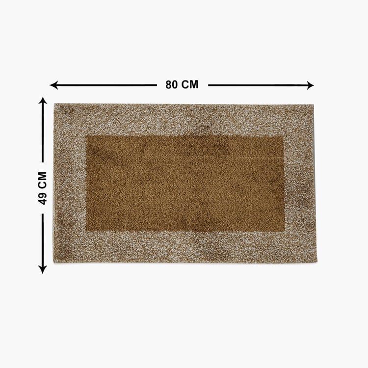 SPACES Valance Textured Large Foot Mat - 49 cm x 80 cm