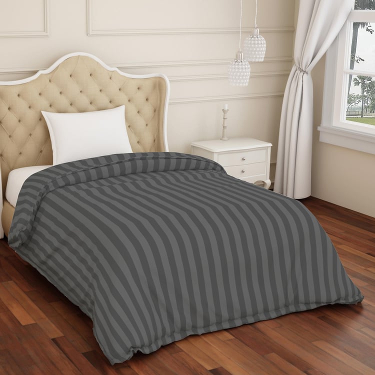 SPACES Sky Rise Striped Single Bed Duvet Cover- 152 x 223 cm