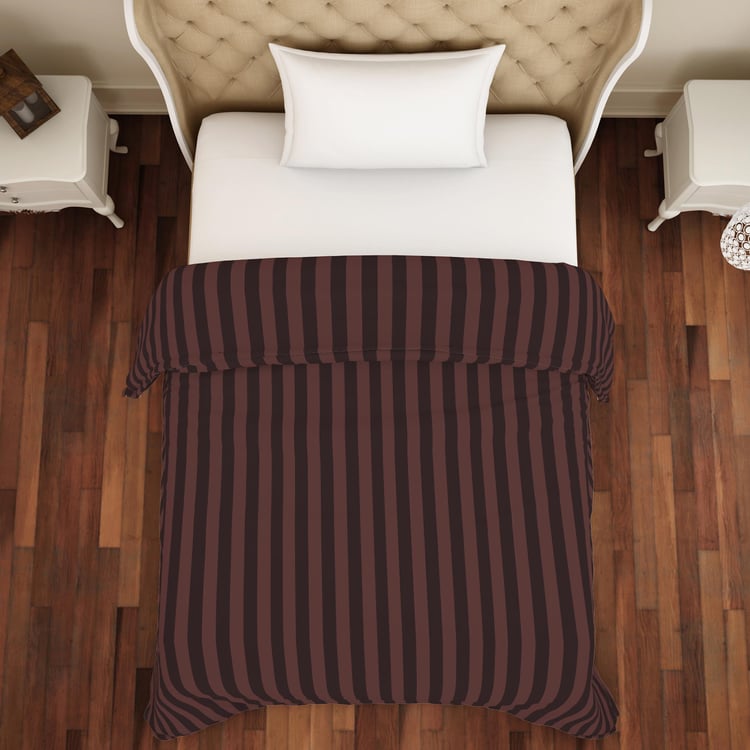 SPACES Sky Rise Striped Single Bed Duvet Cover - 152 x 223 cm