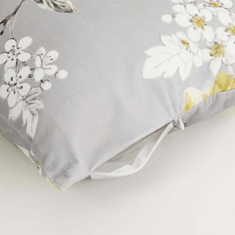 Lavish Blossom Printed Cushion Covers - Set of 2 - 40 x 40 cm