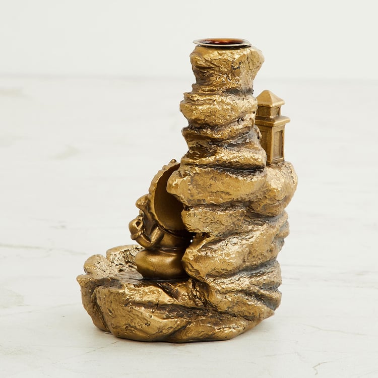 Tranquil Polyresin Ganesha Incense Holder