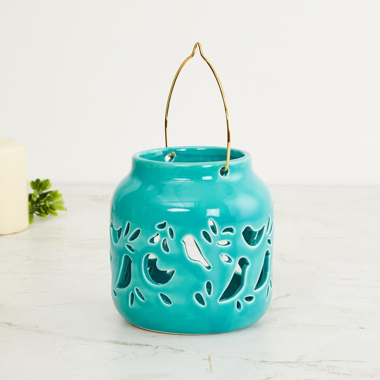 Bleam Ceramic Cutwork Lantern