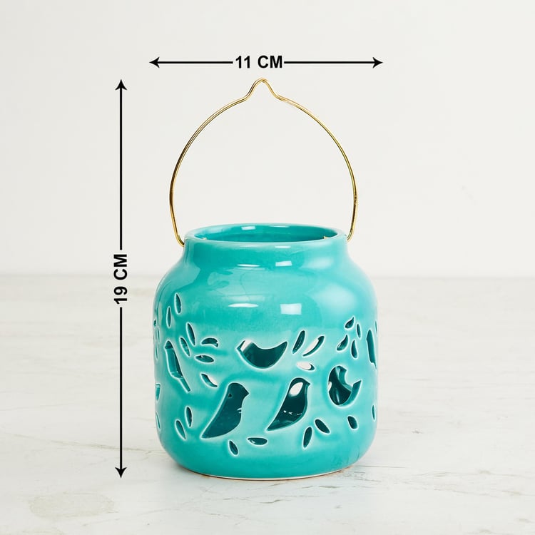 Bleam Ceramic Cutwork Lantern