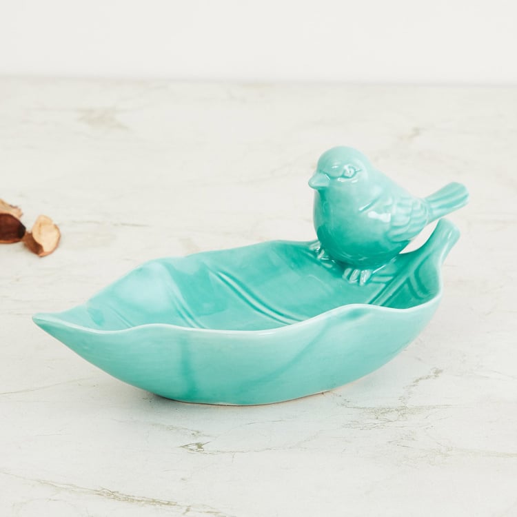 Bleam Ceramic Bird Decorative Platter