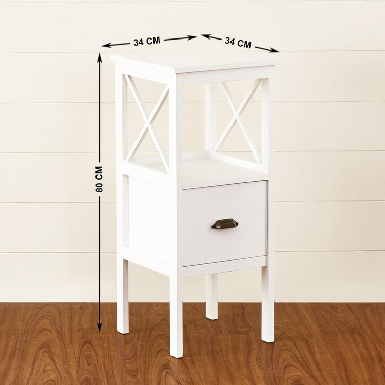 Delfina Nxt Planter Stand - White